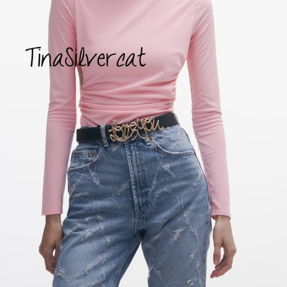 Zara Love Belt NWT - Picture 4 of 9